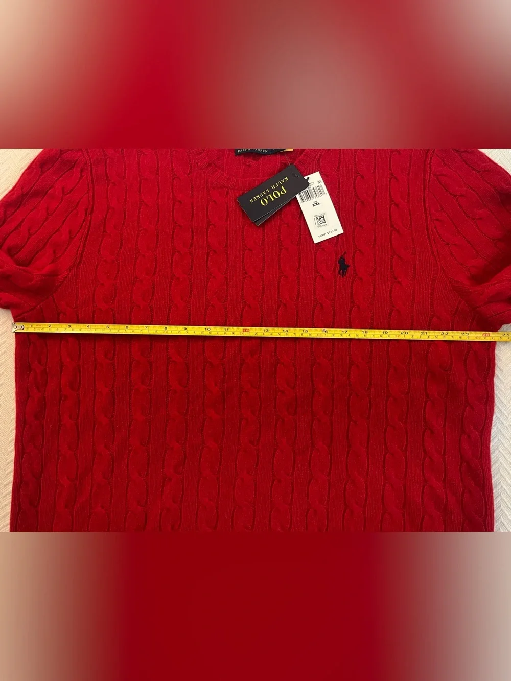 Polo Ralph Lauren Cable-Knit Wool-Cashmere Sweater